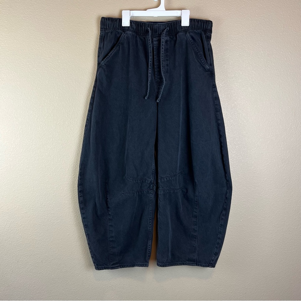 gap ultrasoft denim easy horseshoe jeans black - Picture 2 of 12